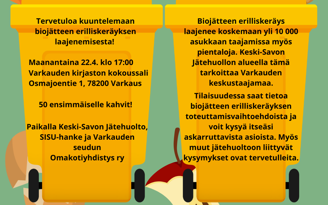 Varkauden biojäteinfo